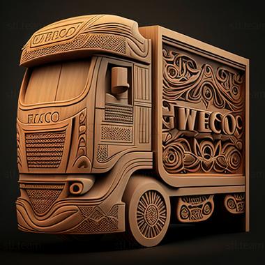 3D модель Iveco EuroCargo (STL)